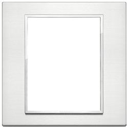 Placca 8M alluminio brillante