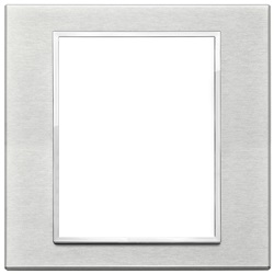 Placca 8M grigio Next