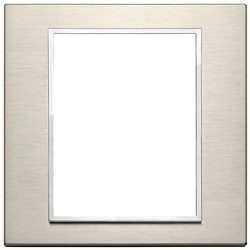 Placca 8M bronzo chiaro
