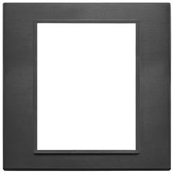 Placca 8M nero totale