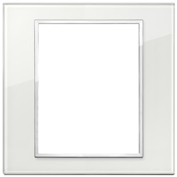 Placca 8M bianco diamante