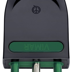 Spina 2P+T 16A orientabile S17-SPB17 nero standard italiano per uso elettrico