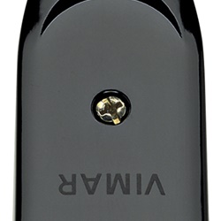 Presa 2P+T 10A 250V tipo P11 uscita cavo assiale colore nero uso domestico e industriale