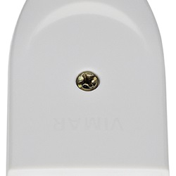 Presa 2P+T 16A P17 assiale bianco 