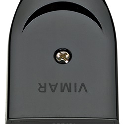 Presa 2P+T 16A P17/11 assiale nero per uso elettrico standard italiano