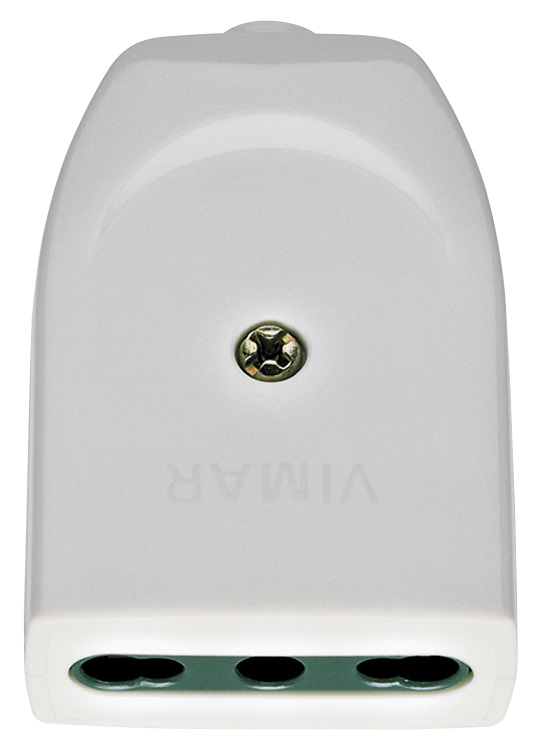 Presa mobile SICURY 2P+T 16A P17/11 assiale bianco  