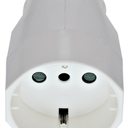 Presa 2P+T 16A P30 assiale bianco 