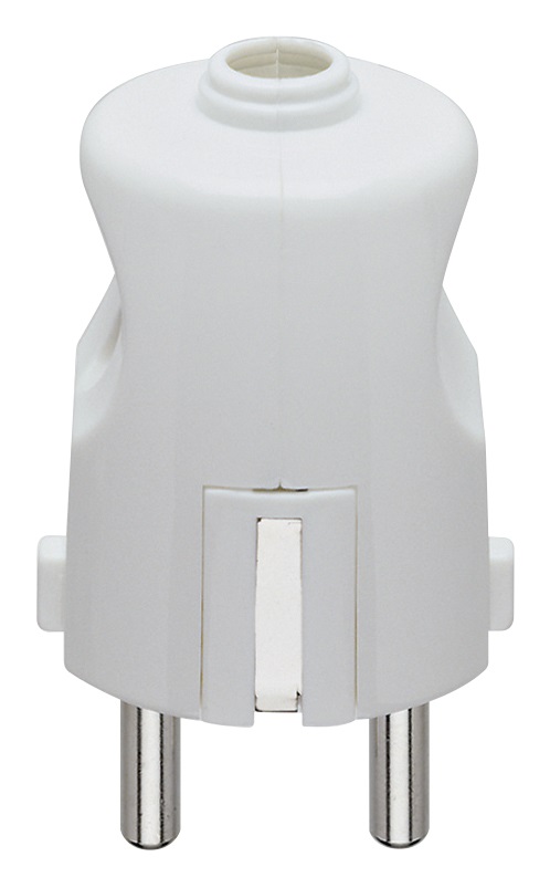 Spina 2P+T 16A S31 assiale bianco 