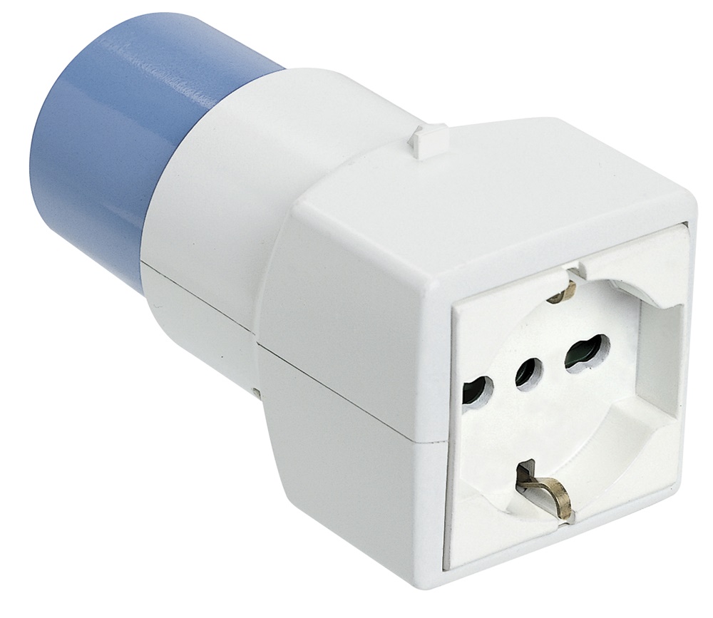 Adattatore EN 60309 + universale 