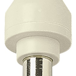Spina TV d9,5 assiale avorio 