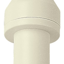 Presa TV d9,5 assiale avorio 