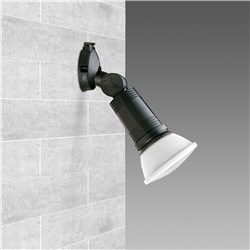 DAFNE 1220 MAX 100W S Lampada LED Nera per Illuminazione Tecnica Industriale
