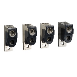 Connettori alluminio 4 pezzi 2 cavi 50-120 mm² per Compact NSX EasyPact 250A