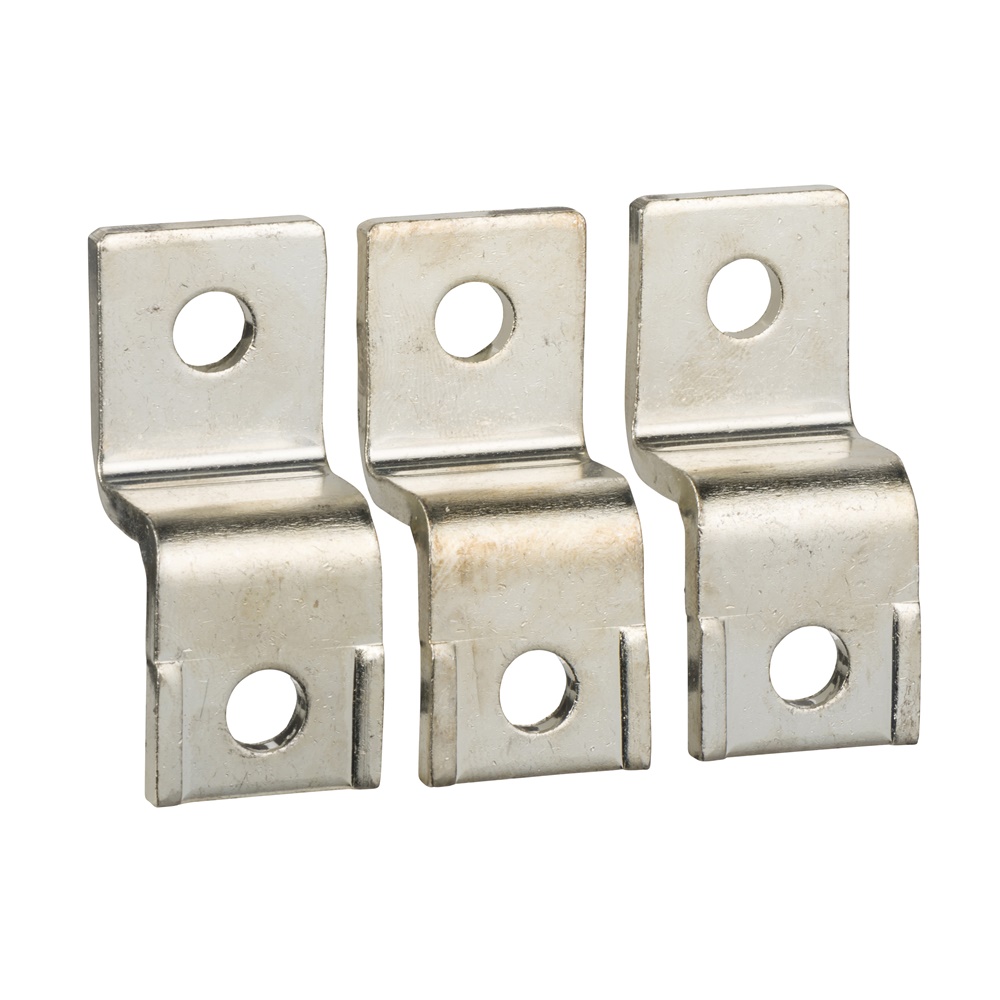Prolunghe terminali doppia L 3 poli 250A per interruttori NSX100-250 set 3 pezzi