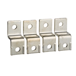 Prolunghe terminali doppia L 4 poli 250A per interruttori NSX100-250 set 4 pezzi