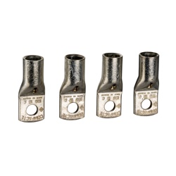 Capicorda rame 120 mm² 4 pezzi con separatori fase per quadri elettrici Compact NSX EasyPact FuPact