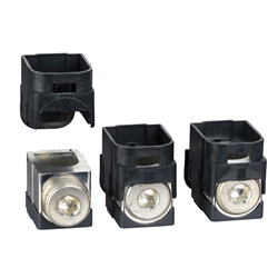 Morsetti alluminio 3 pezzi per cavo 120-185 mm² compatibili NSX100-250 applicazioni elettriche