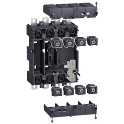 Zoccolo rimovibile 4 poli per interruttori Compact NSX100/250 installazione rapida plug-in