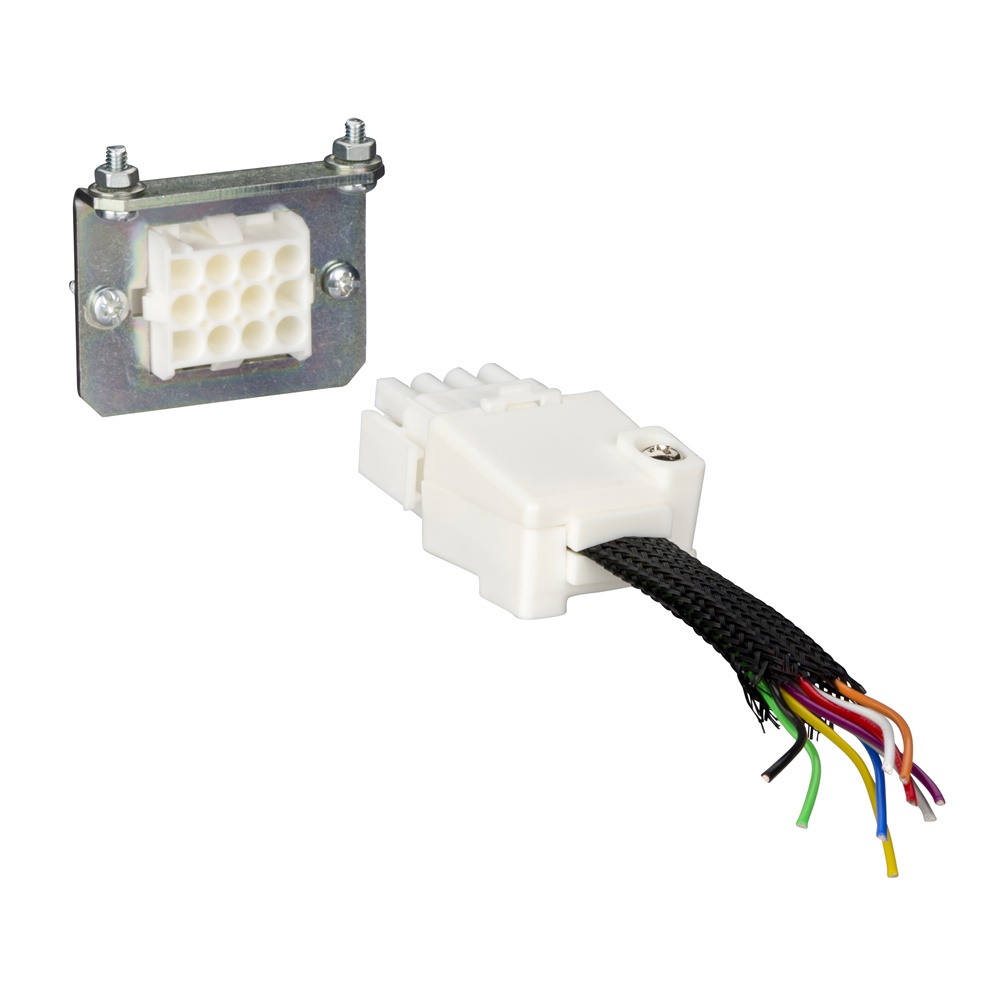 Connettore manuale 9 fili cablaggio ausiliari interruttori estraibili NSX100-630