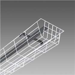 Gabbia protezione antiurti 975 1x36W bianco plafone