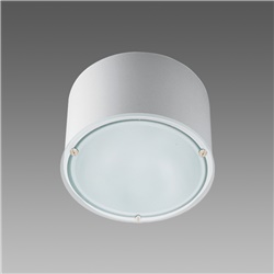 Farettо LED 14W Compact 781 bianco luce calda con sensore crepuscolare per interni ed esterni