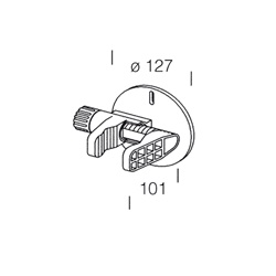 Morsetto 118 Nero Connessione Elettrica Industriale Installazione Sicura