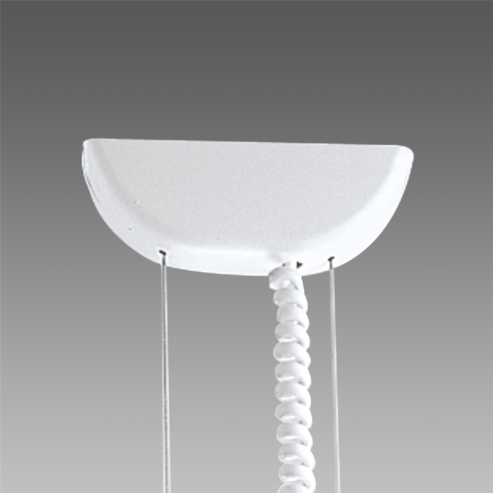 Sospensione elettrificata LED 2608 bianco illuminazione tecnica design moderno
