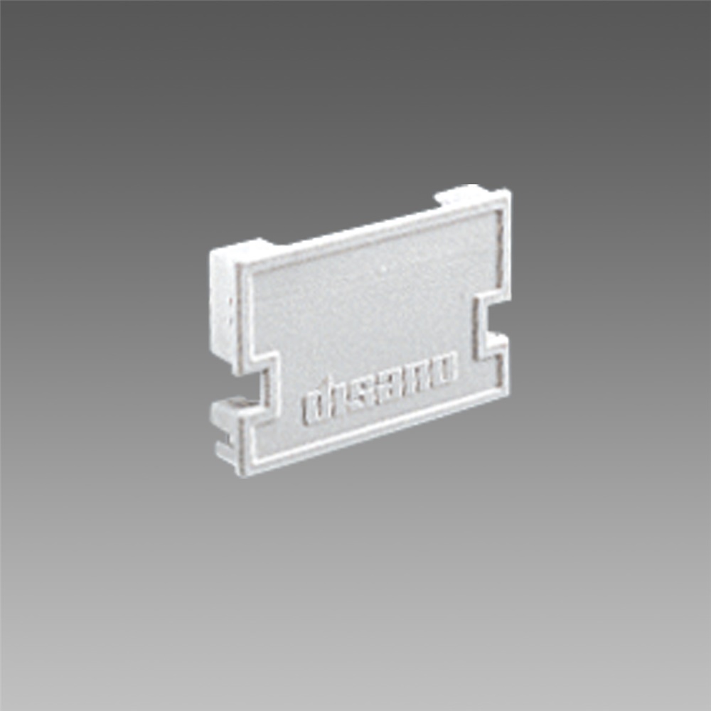 Testatina chiusura canale 6045 per sistemi illuminazione LED Disano installazione professionale