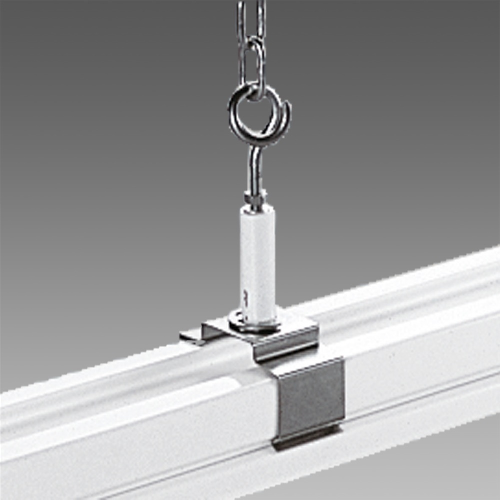 Sospensione per catena 6052 inox illuminazione LED design raffinato uso professionale