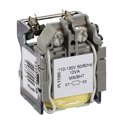 Sganciatore bobina MX 110-130 Vca 50/60 Hz per interruttori Compact NSX e PowerPact Multistandard