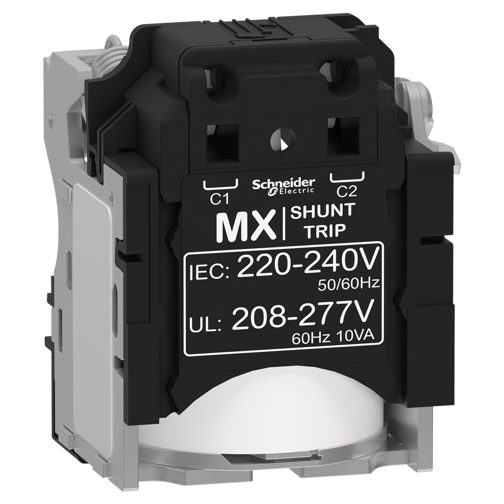 Sganciatore MX bobina lancio corrente 220-240Vca 50/60Hz per interruttori Compact NSX, PowerPact, EasyPact arresto emergenza apertura distanza