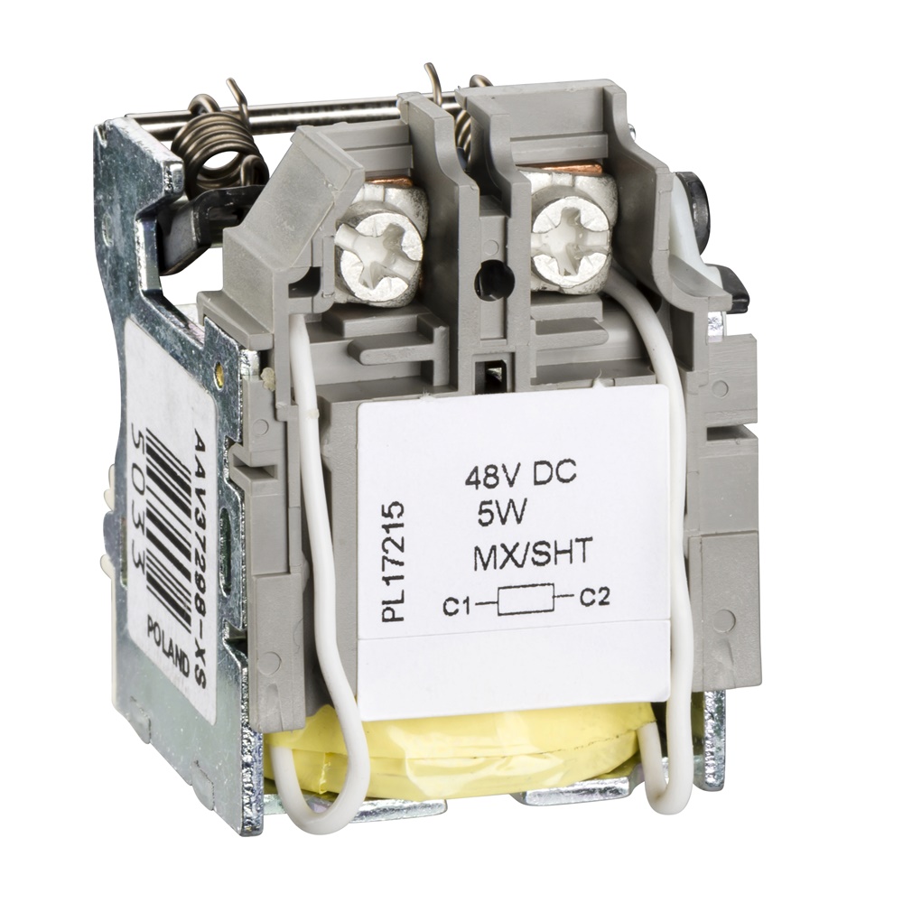 Bobina sganciatore MX 48 Vcc per interruttori Compact NSX arresto emergenza