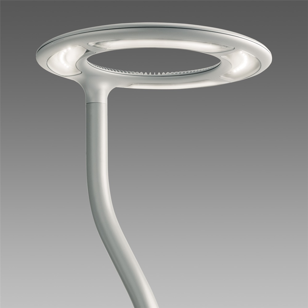 Palo zincato verniciato H3600mm per illuminazione stradale