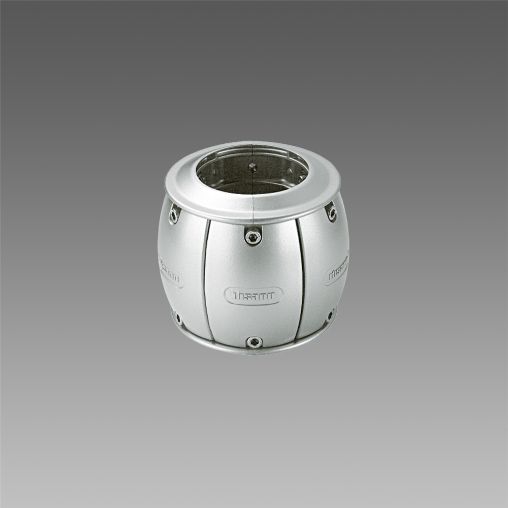 Raccordo Sector 211 alluminio pressofuso grigio per masti 120 mm esterni