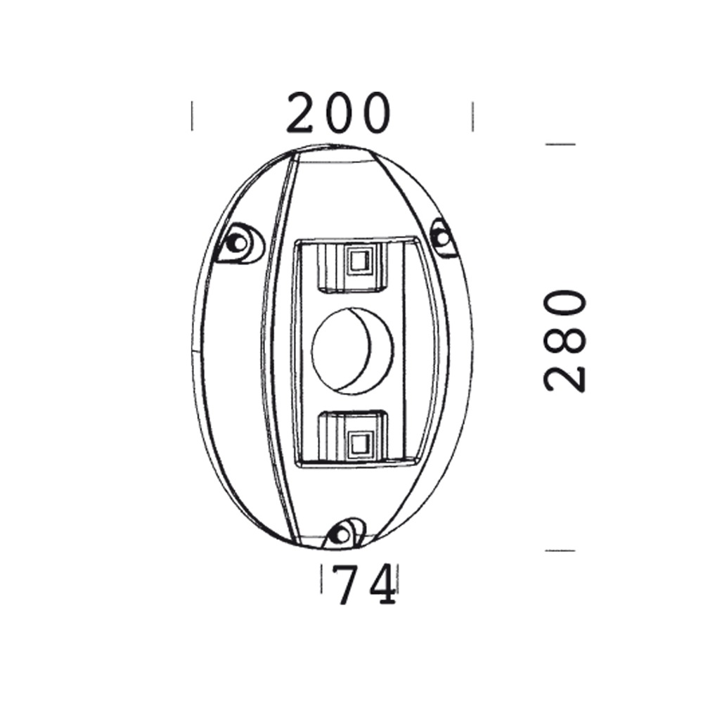 ATTACCO A PARETE 302 GREY9007