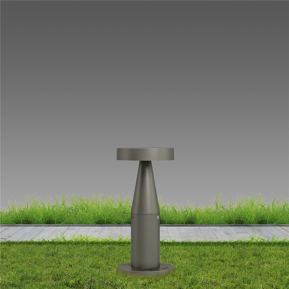 Bollard LED 10W 4000K IP65 esterno Portofino grafite