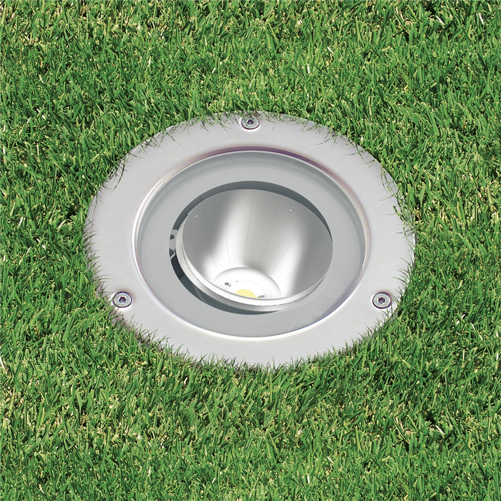 Lampada incasso LED 13W 4000K inox esterni calpestabile