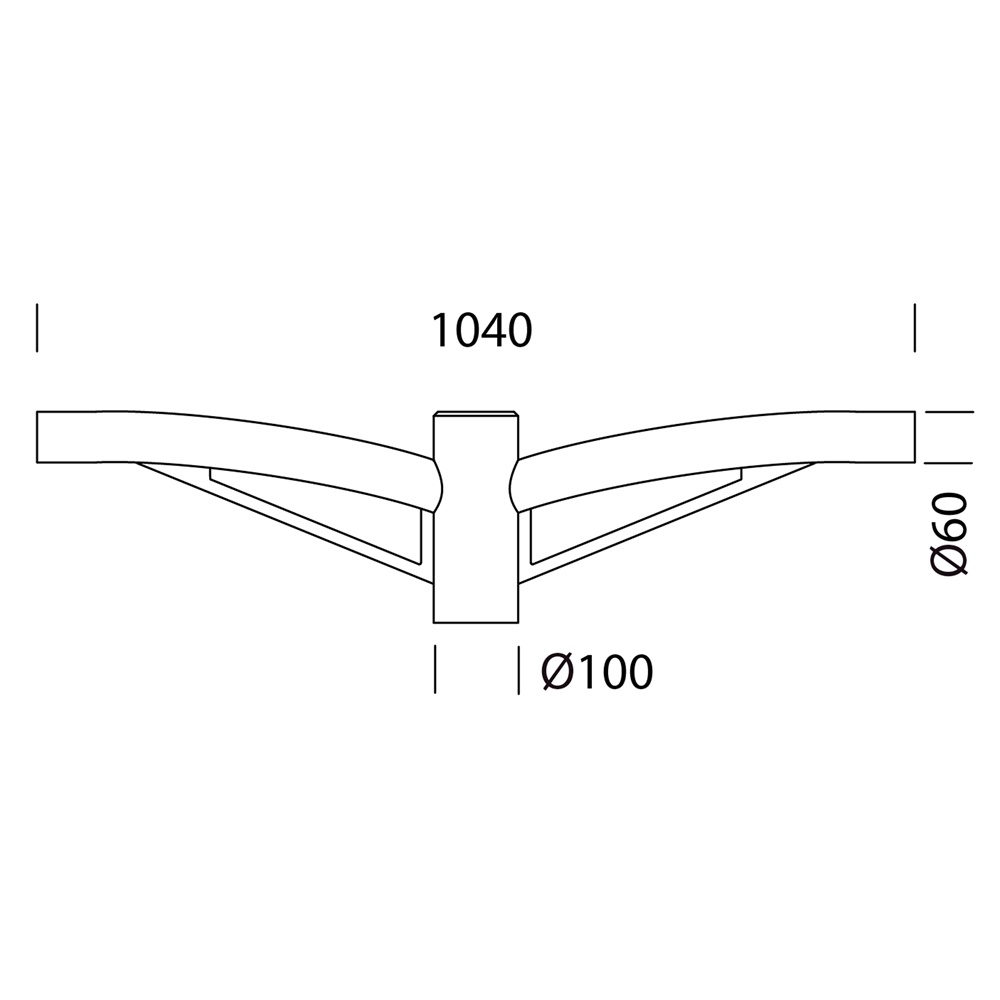 BRACCIO DOPPIO 508 GREY9007