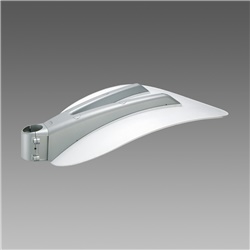 Plafoniera LED Pegaso Singolo 387 colore grigio, illuminazione efficiente per interni