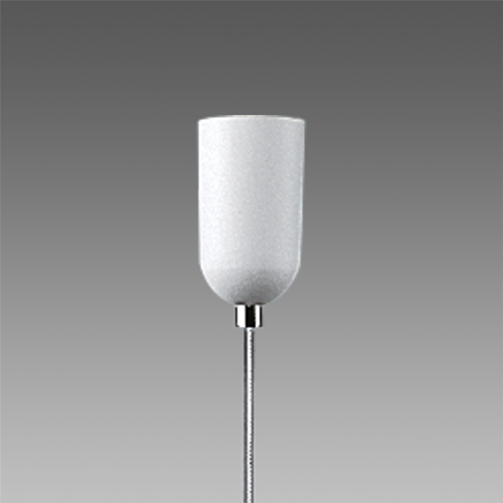 Sospensione semplice 6510 bianco illuminazione LED design moderno risparmio energetico