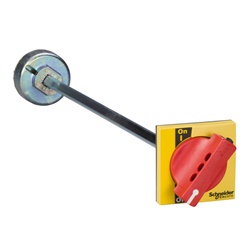 Manovra rotativa rinviata rossa frontale per sezionatori Compact INS250 isolamento emergenza IP55 IK08