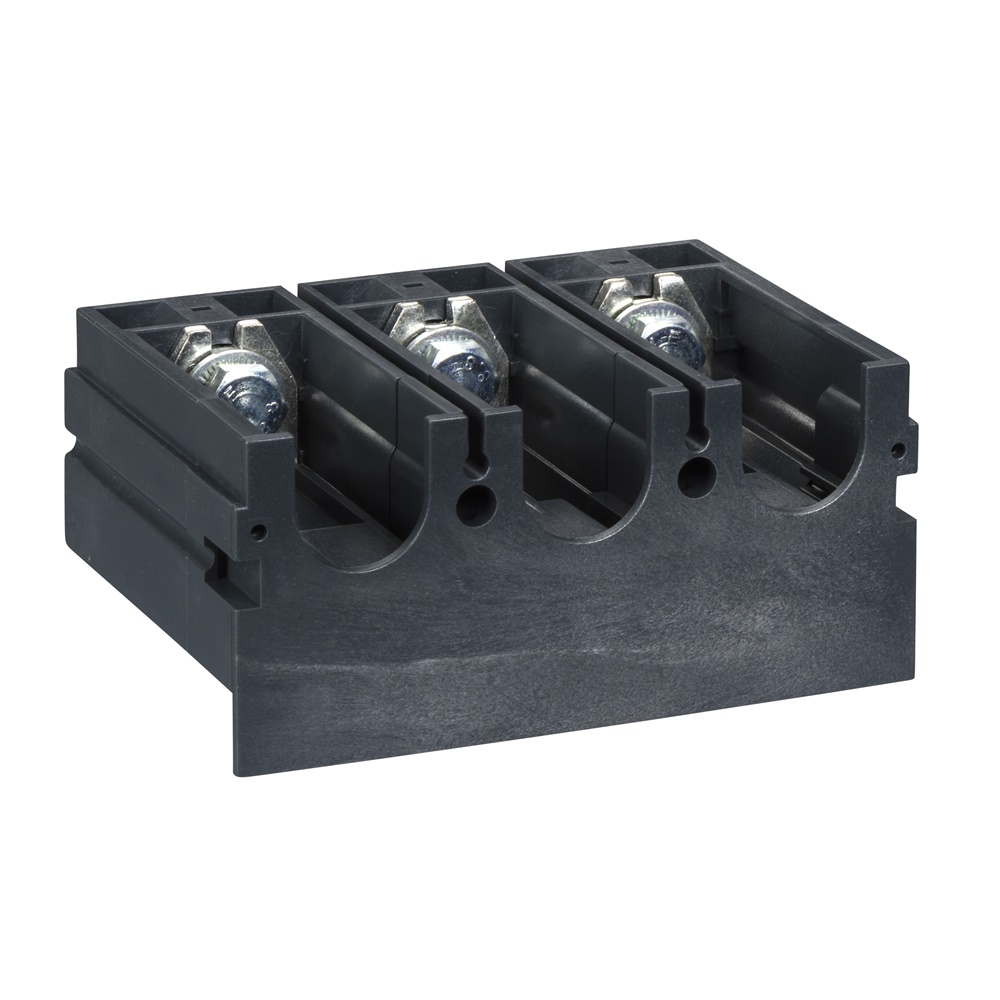 Diffusore monopezzo 3 poli passo 45 mm per interruttori NSX 100-250 quadro elettrico