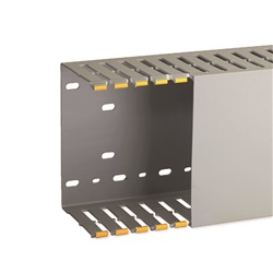 T1-N 150x100 G Canaletta con coestruso morbido modulo 20 feritoia 8 GRIGIO