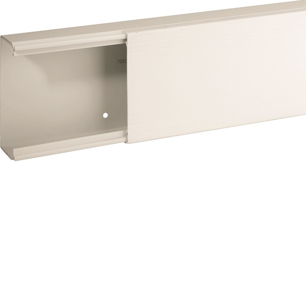 TA-EN 120x40 W Canale porta cavi a base piana BIANCO