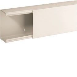 TA-EN 100x60 W Canale porta cavi a base piana BIANCO