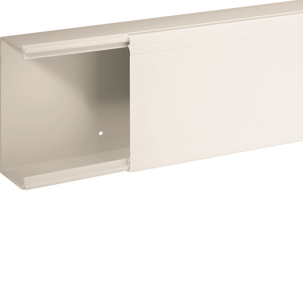 TA-EN 120x60 W Canale porta cavi a base piana BIANCO