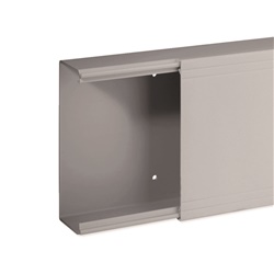 TA-EN 150x60 G Canale porta cavi a base piana GRIGIO
