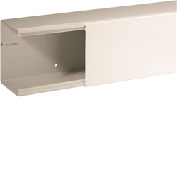 TA-EN 100x80 W Canale porta cavi a base piana BIANCO