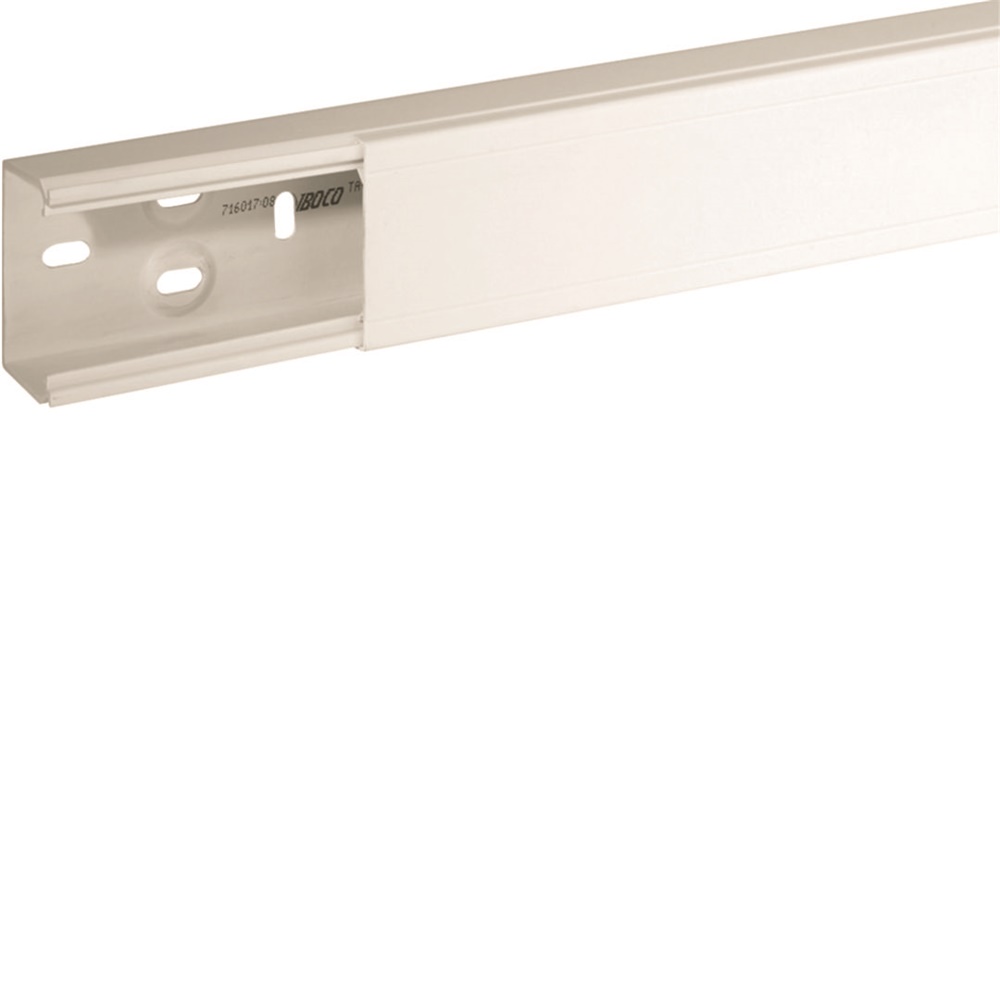 Canale porta apparecchi e porta cavi ad elevate prestazioni bianco TA-N 60x40 mm 
