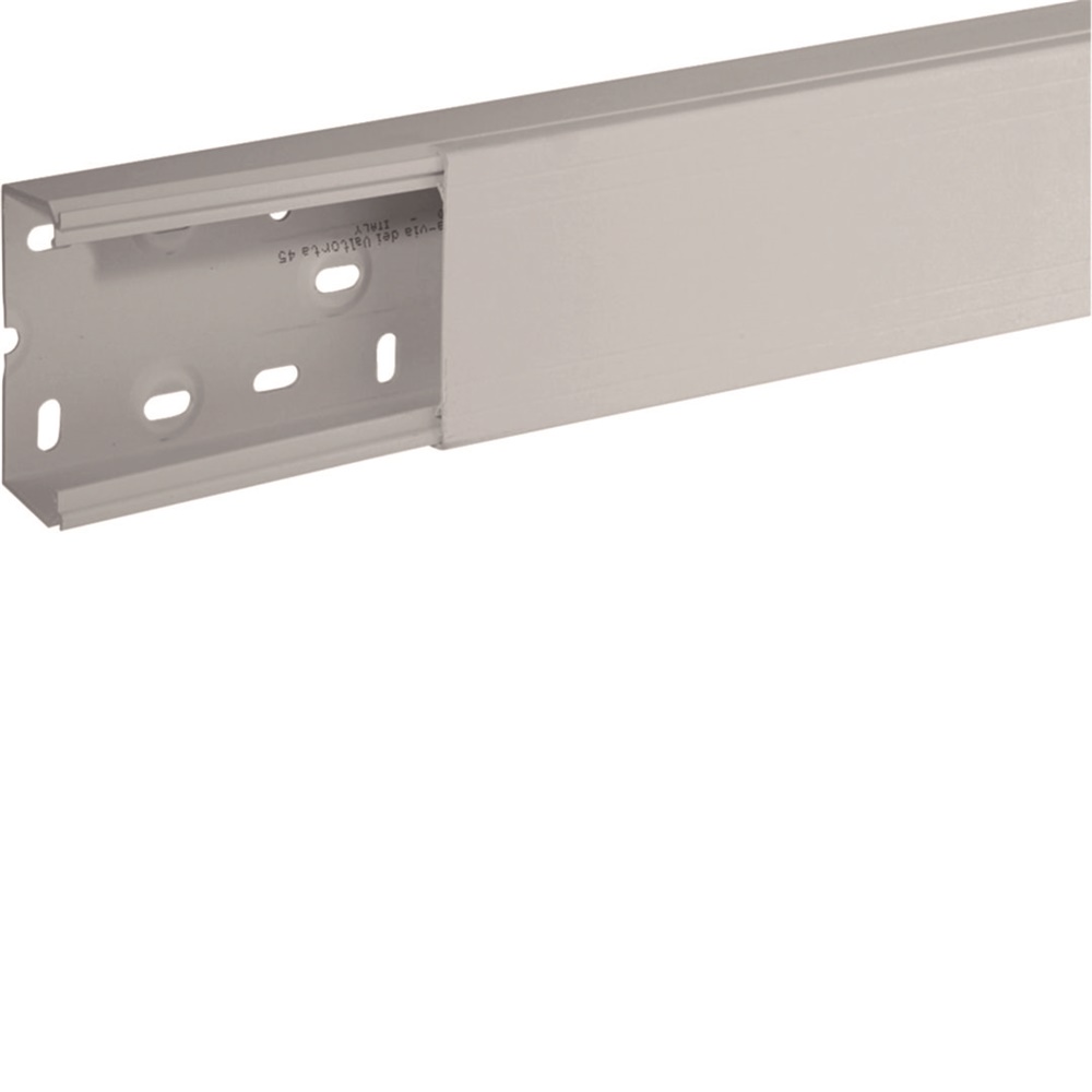 TA-N 80x40 G Canale porta apparecchi e porta cavi GRIGIO